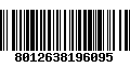 Código de Barras 8012638196095