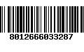 Código de Barras 8012666033287