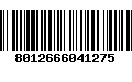 Código de Barras 8012666041275