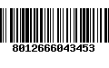 Código de Barras 8012666043453