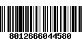 Código de Barras 8012666044580