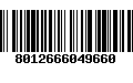 Código de Barras 8012666049660