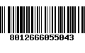 Código de Barras 8012666055043