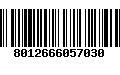 Código de Barras 8012666057030