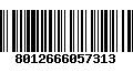 Código de Barras 8012666057313