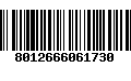 Código de Barras 8012666061730