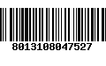 Código de Barras 8013108047527