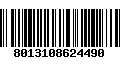 Código de Barras 8013108624490