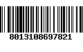 Código de Barras 8013108697821