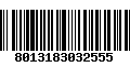 Código de Barras 8013183032555