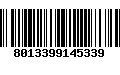 Código de Barras 8013399145339