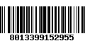 Código de Barras 8013399152955
