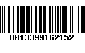 Código de Barras 8013399162152
