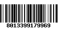 Código de Barras 8013399179969