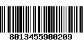 Código de Barras 8013455900209