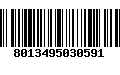 Código de Barras 8013495030591