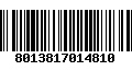 Código de Barras 8013817014810
