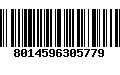 Código de Barras 8014596305779