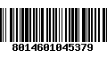 Código de Barras 8014601045379
