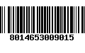 Código de Barras 8014653009015