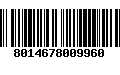 Código de Barras 8014678009960