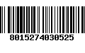 Código de Barras 8015274030525