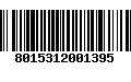 Código de Barras 8015312001395