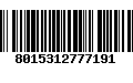 Código de Barras 8015312777191