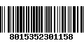 Código de Barras 8015352301158