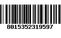 Código de Barras 8015352319597