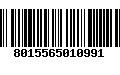 Código de Barras 8015565010991