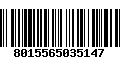 Código de Barras 8015565035147