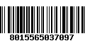 Código de Barras 8015565037097