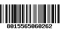Código de Barras 8015565060262