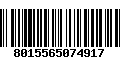 Código de Barras 8015565074917
