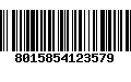Código de Barras 8015854123579