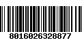 Código de Barras 8016026328877