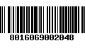 Código de Barras 8016069002048