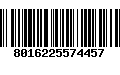 Código de Barras 8016225574457