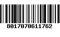 Código de Barras 8017070611762