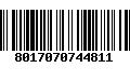 Código de Barras 8017070744811