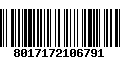 Código de Barras 8017172106791