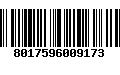 Código de Barras 8017596009173