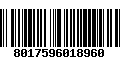 Código de Barras 8017596018960