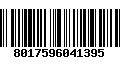 Código de Barras 8017596041395