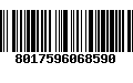 Código de Barras 8017596068590