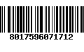 Código de Barras 8017596071712