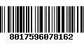 Código de Barras 8017596078162