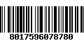 Código de Barras 8017596078780