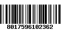 Código de Barras 8017596102362